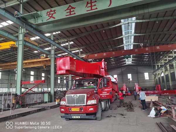 起重機發(fā)貨現(xiàn)場