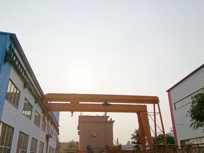 bmh電動(dòng)葫蘆門式起重機(jī)(半門式)